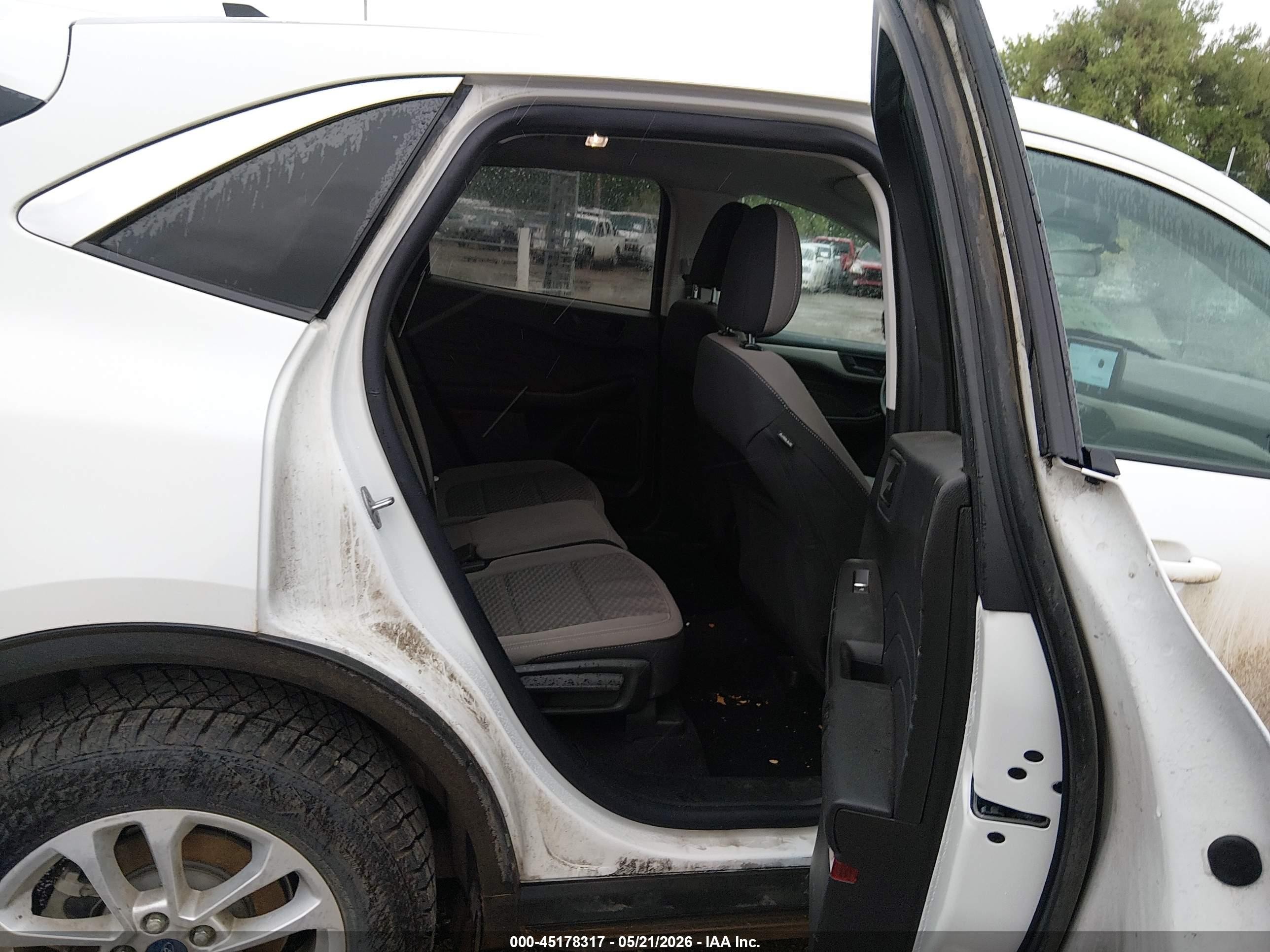 2022 Ford Escape Se White vin: 1FMCU9G66NUA60926