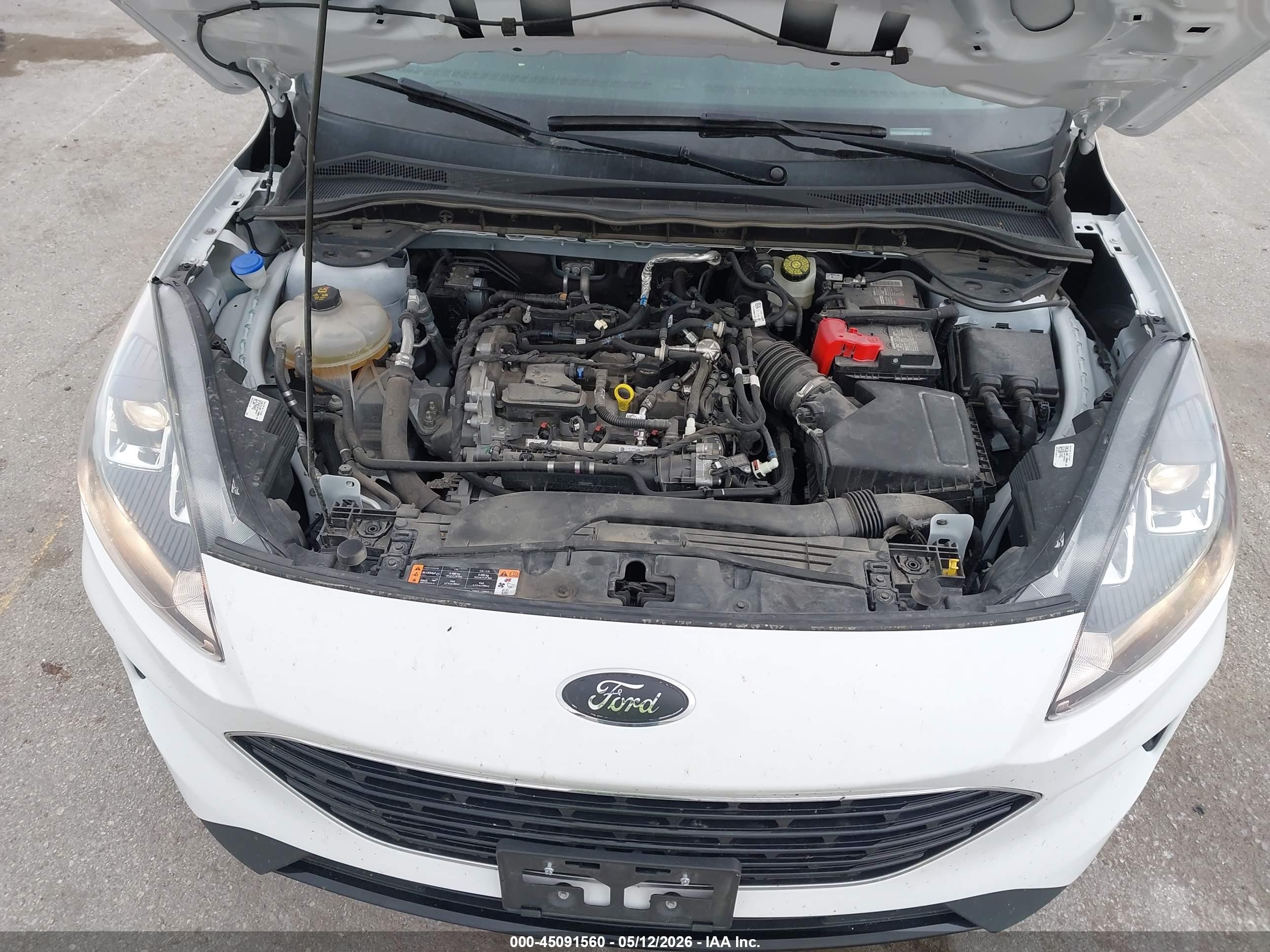 2022 Ford Escape Se Белый vin: 1FMCU9G66NUB17352