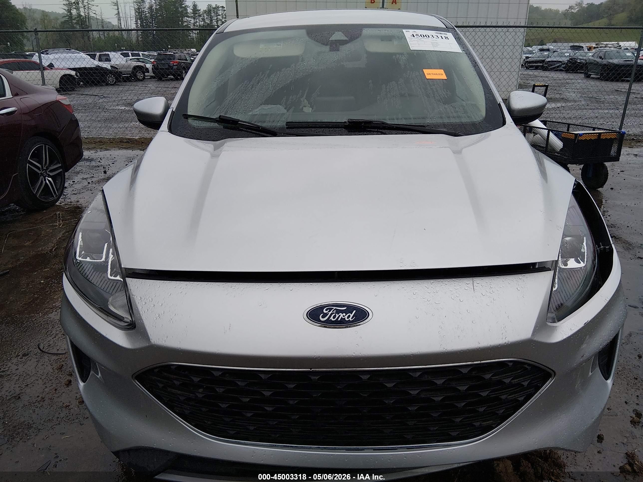2020 Ford Escape Se Silver vin: 1FMCU9G67LUB62488