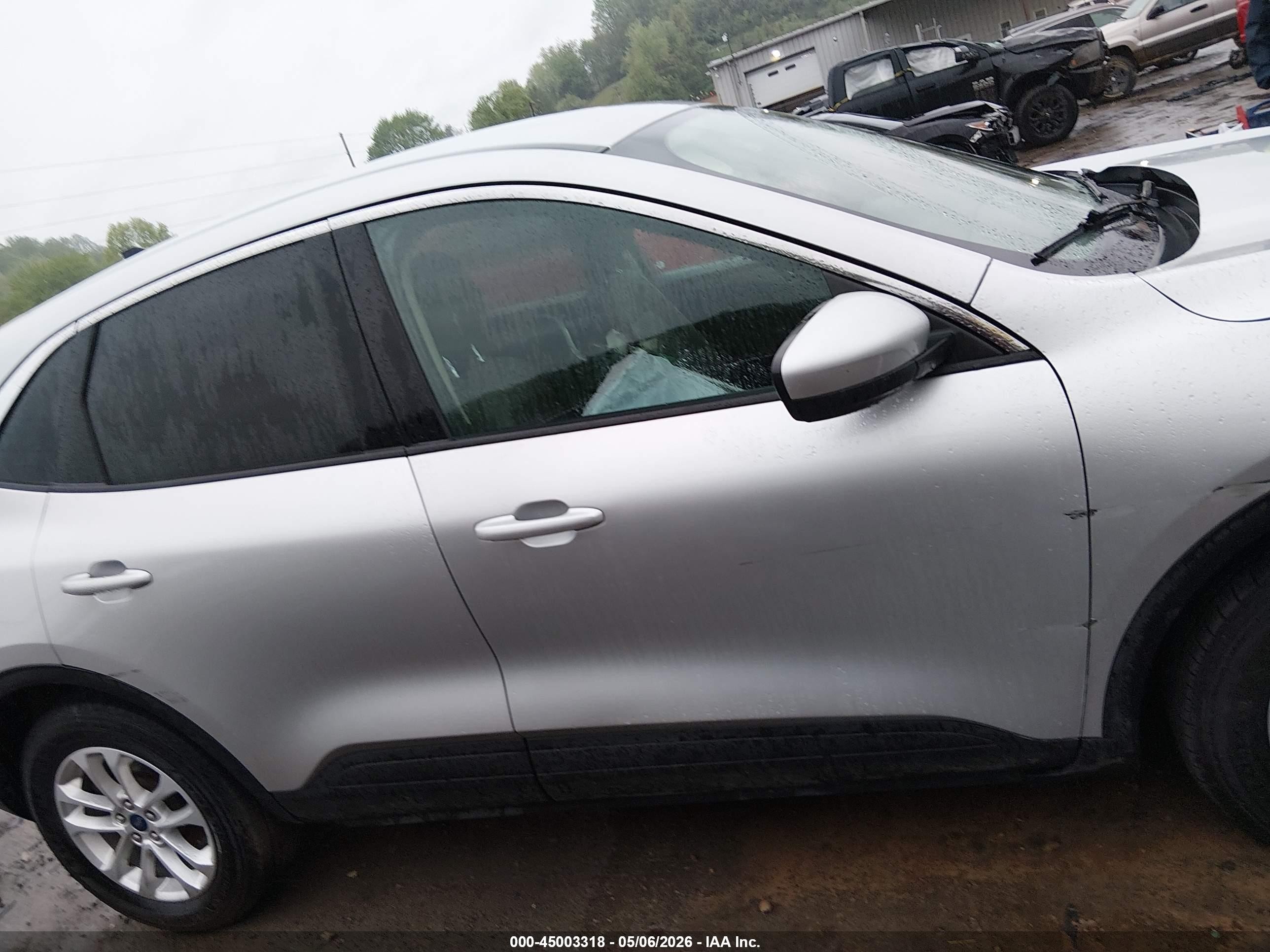 2020 Ford Escape Se Silver vin: 1FMCU9G67LUB62488