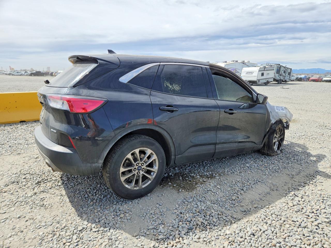 2022 Ford Escape Se Черный vin: 1FMCU9G67NUA72728