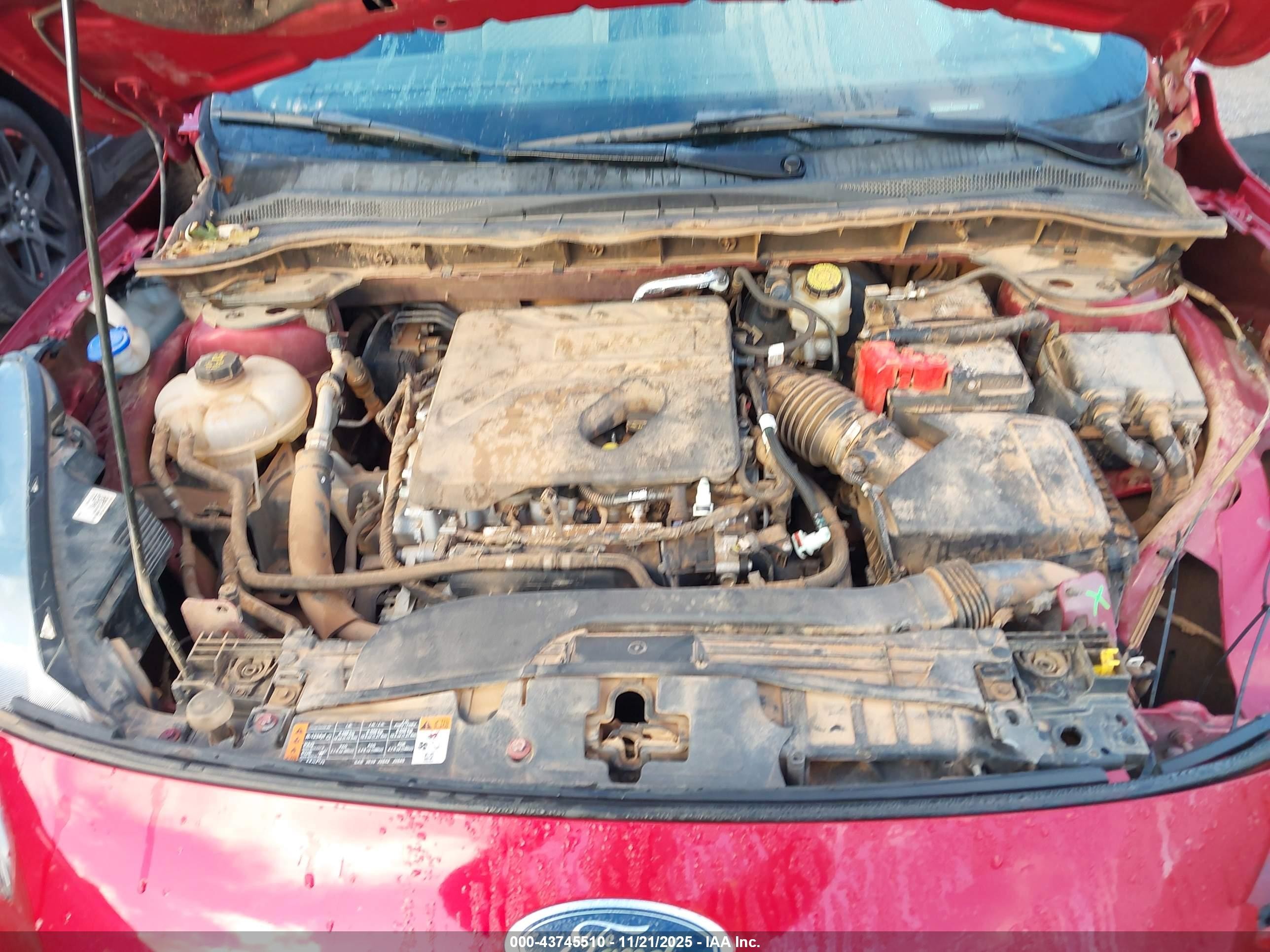 2020 Ford Escape Se Красный vin: 1FMCU9G68LUB02929