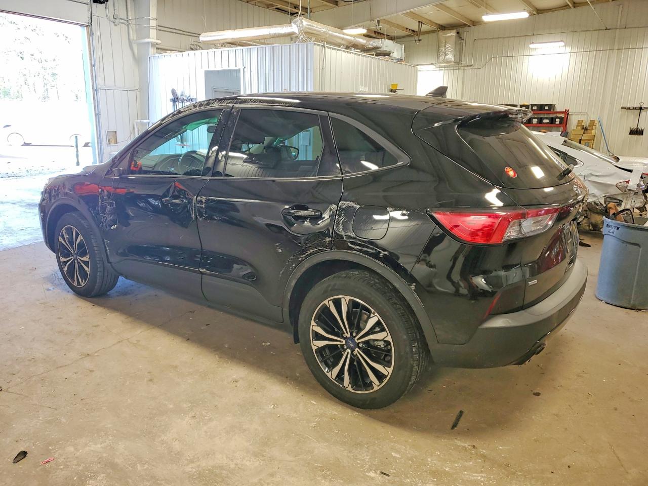 2022 Ford Escape Se Black vin: 1FMCU9G68NUB63524