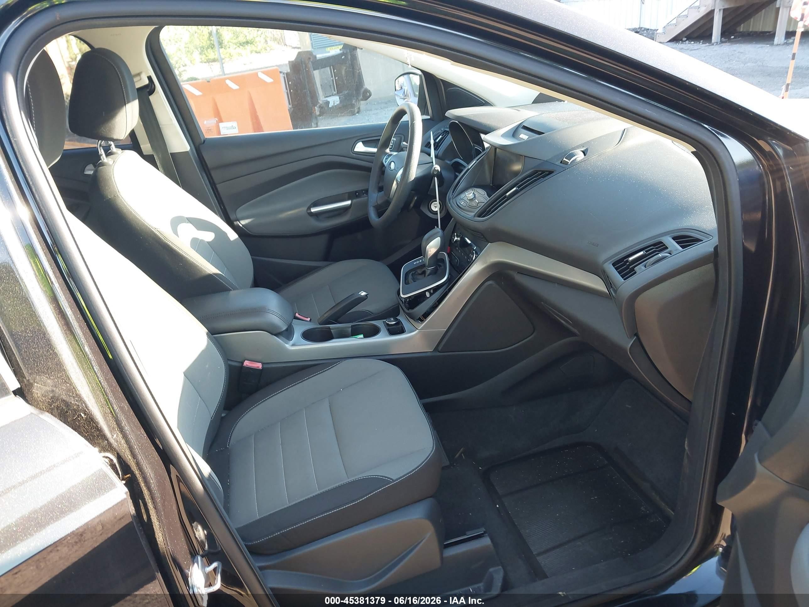 2013 Ford Escape Se Black vin: 1FMCU9G90DUA57173
