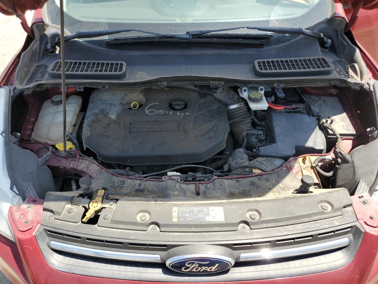2013 Ford Escape Se Burgundy vin: 1FMCU9G90DUB83291