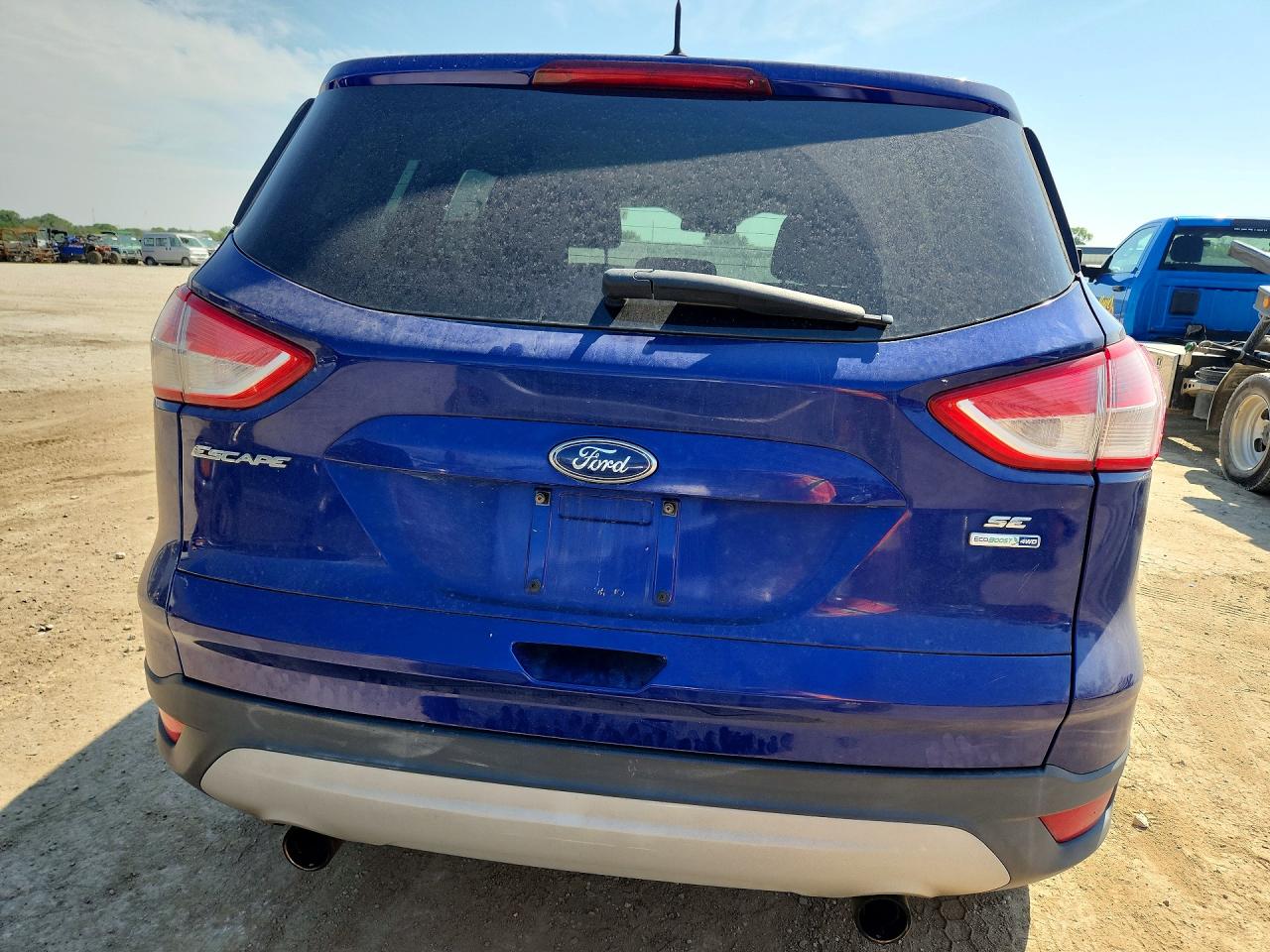 2013 Ford Escape Se Blue vin: 1FMCU9G90DUC22557