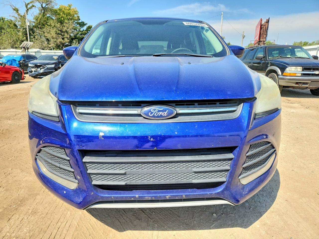 2013 Ford Escape Se Blue vin: 1FMCU9G90DUC22557