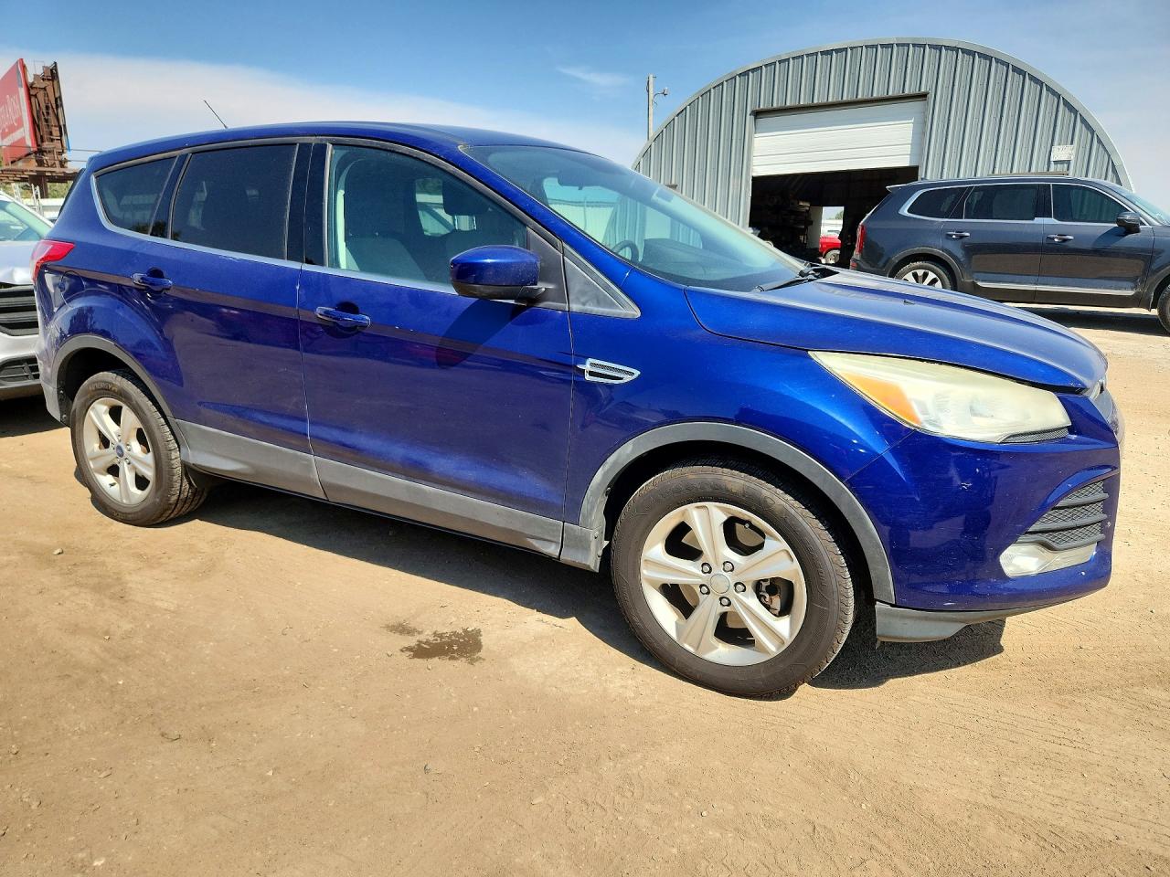 2013 Ford Escape Se Blue vin: 1FMCU9G90DUC22557
