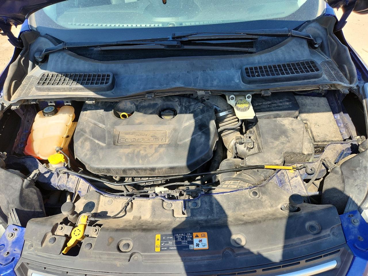 2013 Ford Escape Se Blue vin: 1FMCU9G90DUC22557