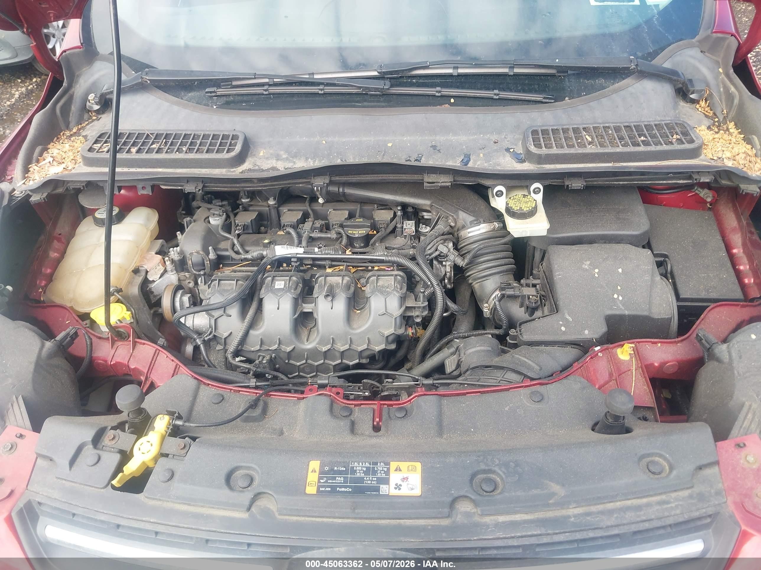 2013 Ford Escape Se Red vin: 1FMCU9G90DUD30855