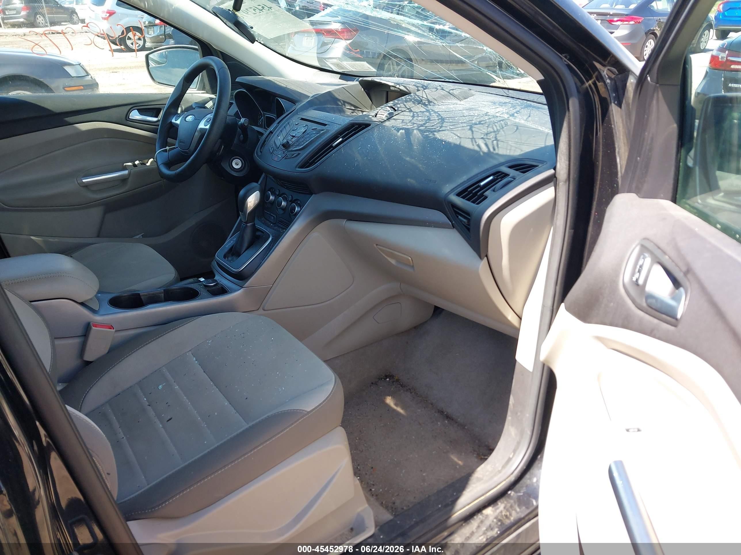 2014 Ford Escape Se Черный vin: 1FMCU9G90EUA66053