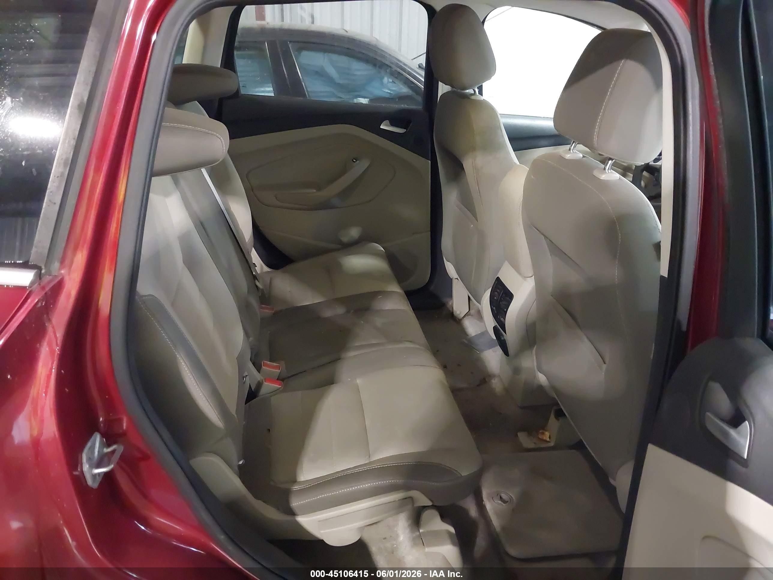 2014 Ford Escape Se Бордовый vin: 1FMCU9G90EUA82205
