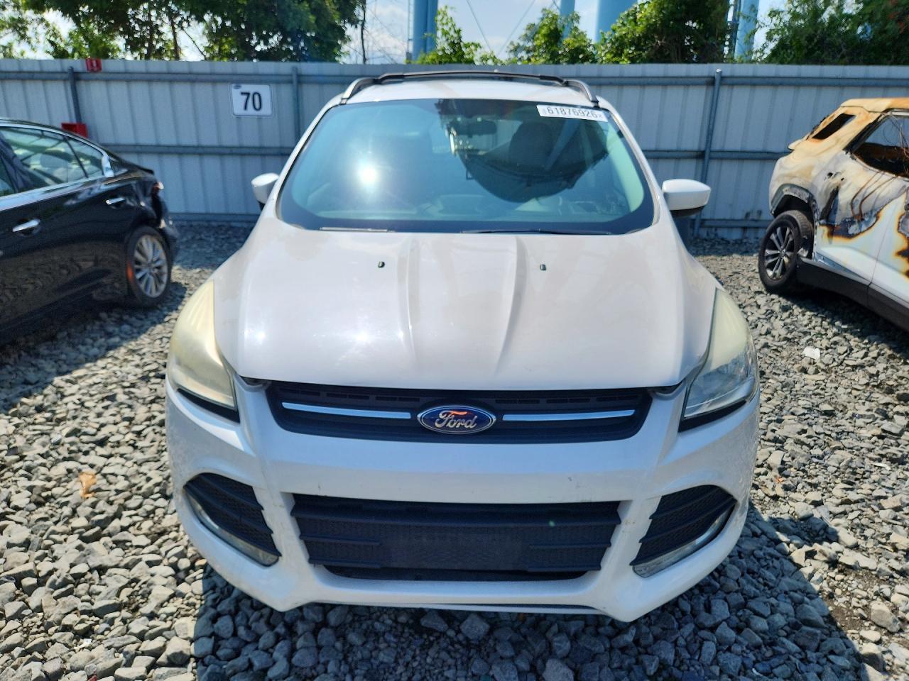 2014 Ford Escape Se Белый vin: 1FMCU9G90EUA88795