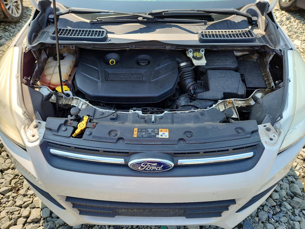 2014 Ford Escape Se Белый vin: 1FMCU9G90EUA88795