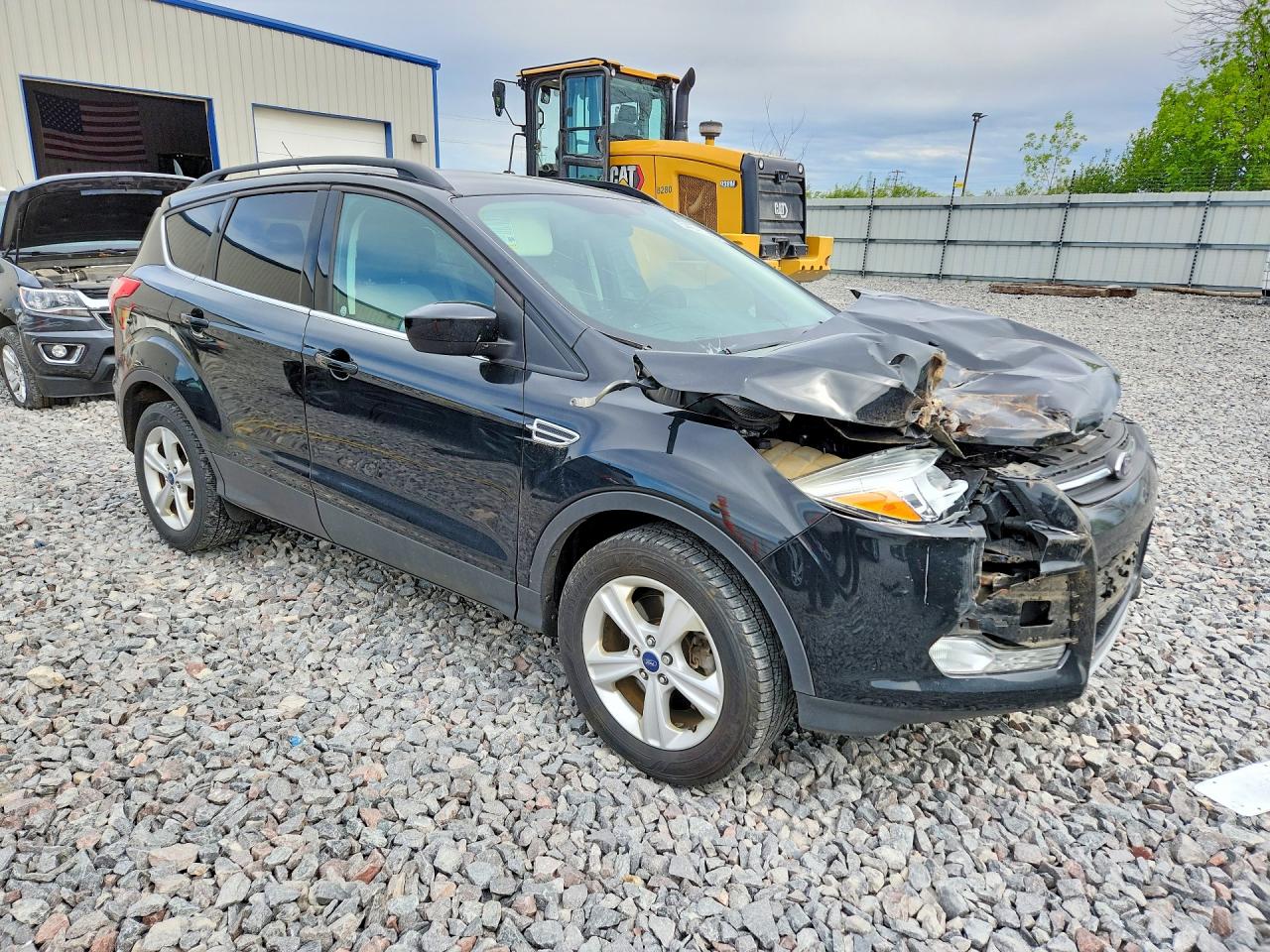 2014 Ford Escape Se Black vin: 1FMCU9G90EUB13274