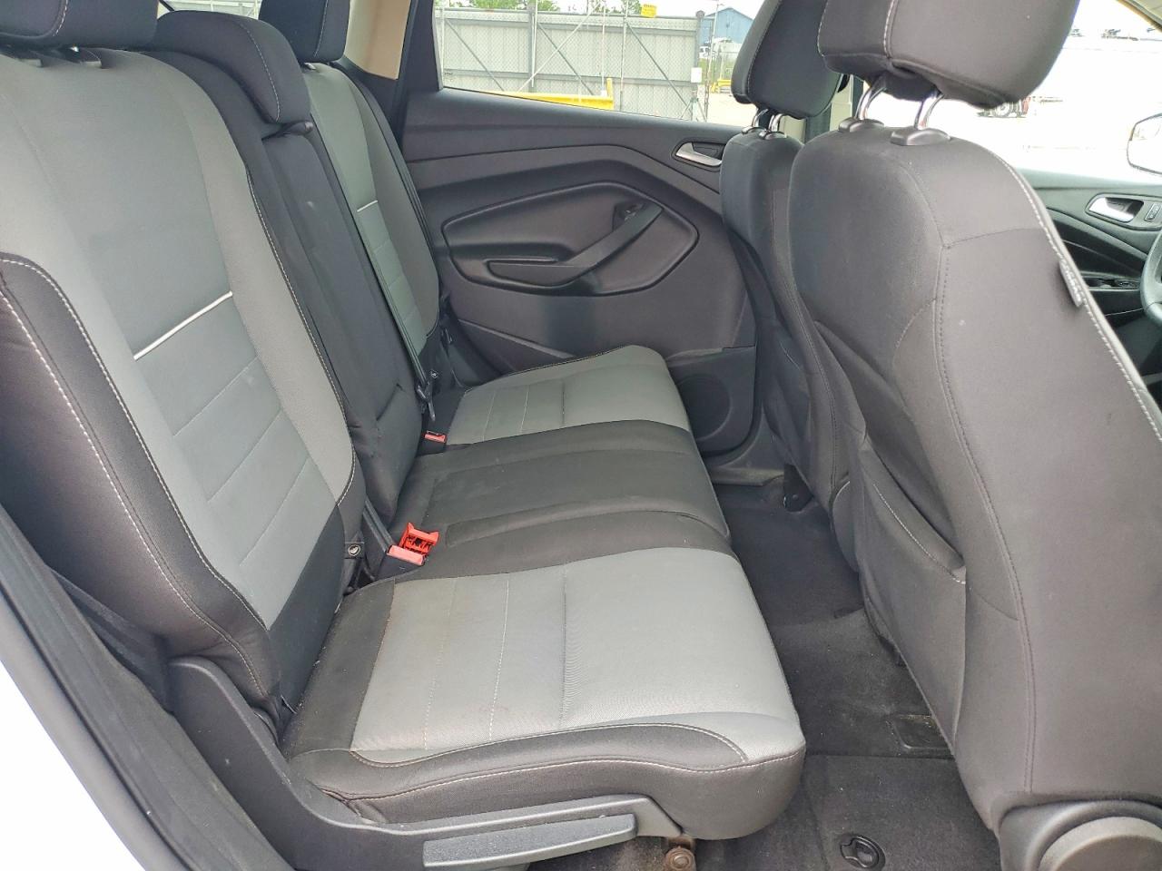 2014 Ford Escape Se White vin: 1FMCU9G90EUB83471