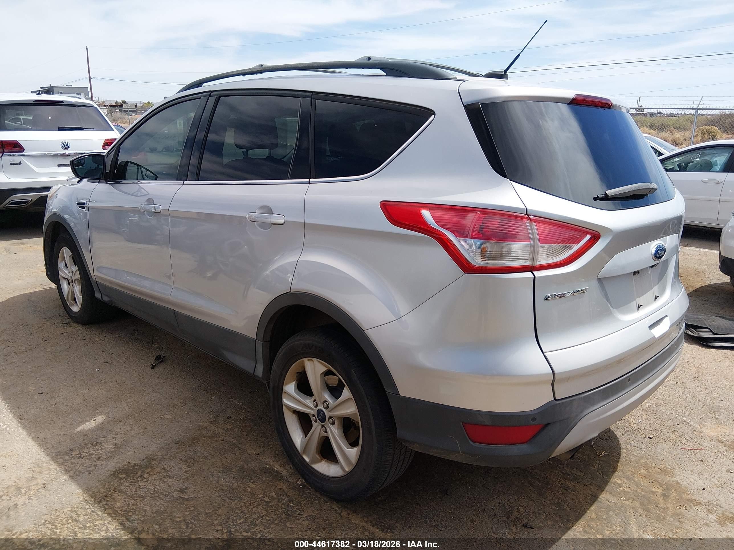 2014 Ford Escape Se Silver vin: 1FMCU9G90EUC84963