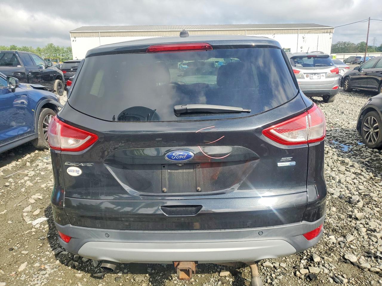 2014 Ford Escape Se Черный vin: 1FMCU9G90EUD12924