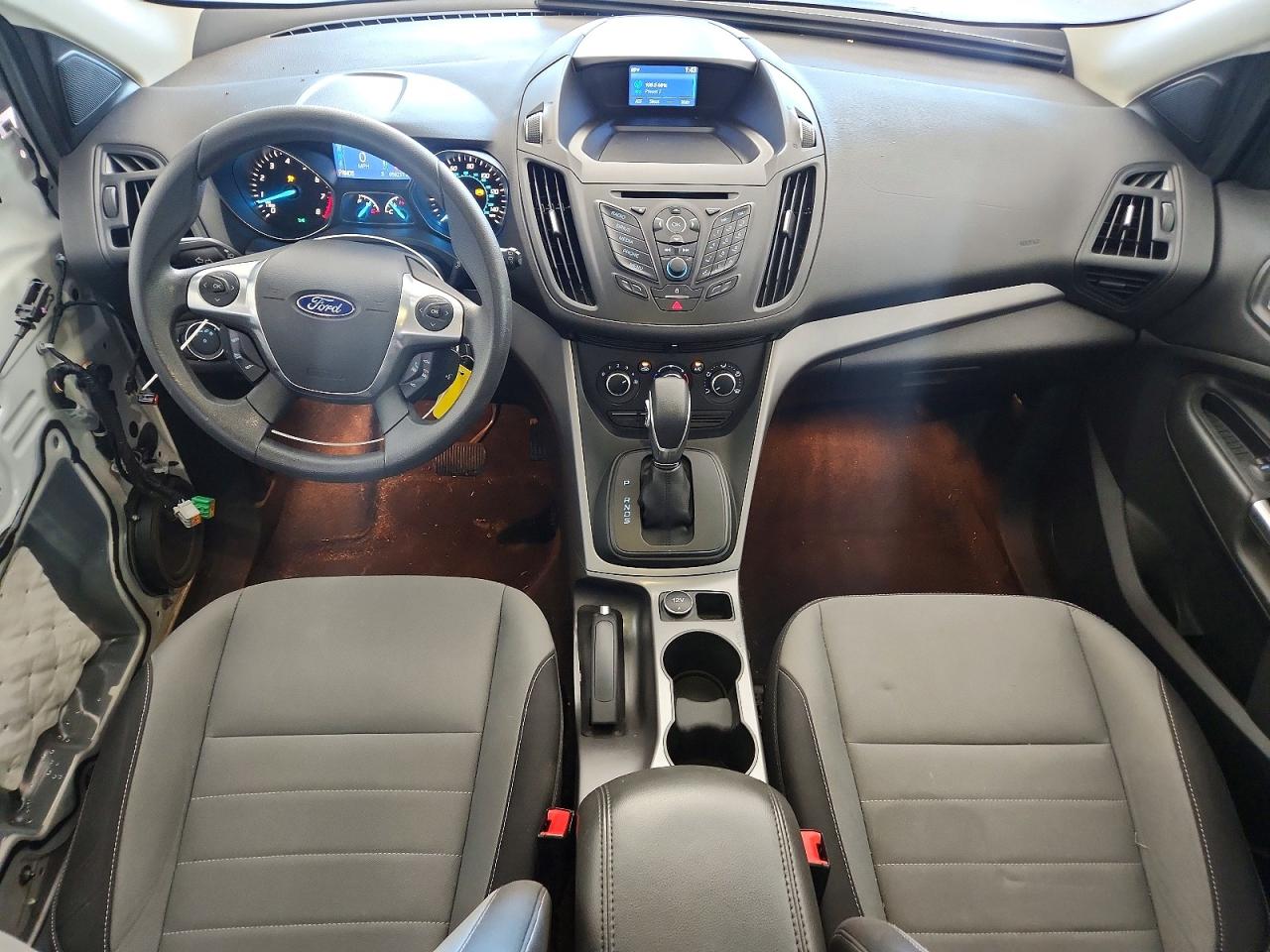 2014 Ford Escape Se White vin: 1FMCU9G90EUD56695