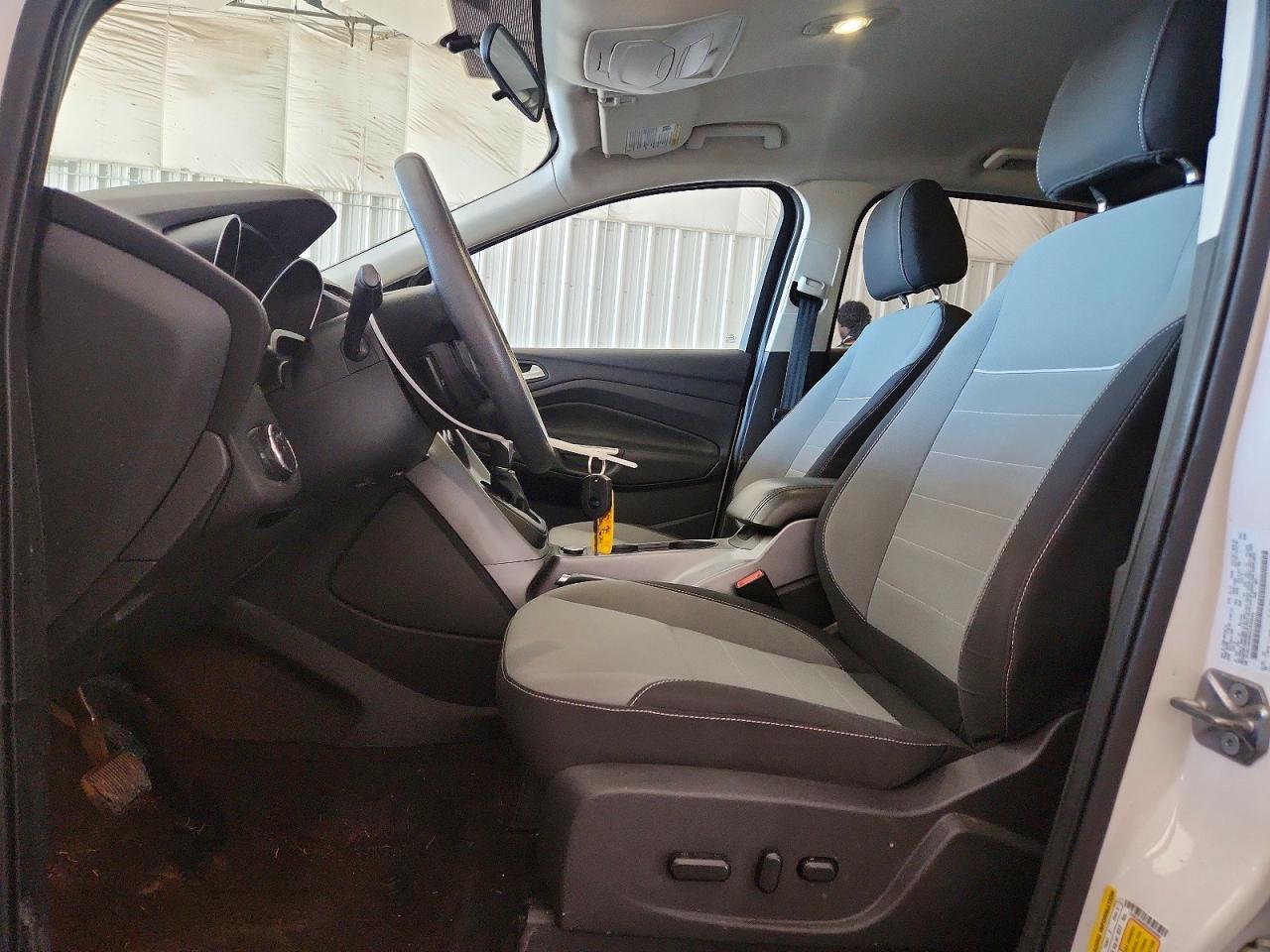 2014 Ford Escape Se White vin: 1FMCU9G90EUD56695