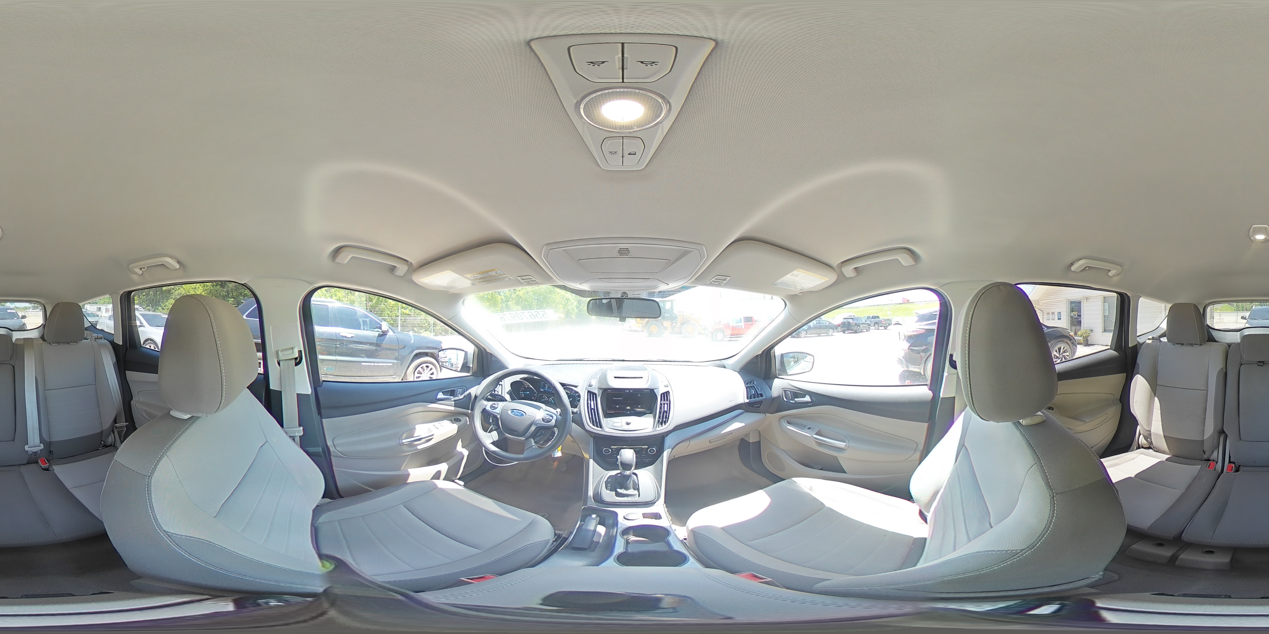 2014 Ford Escape Se Silver vin: 1FMCU9G90EUD78597