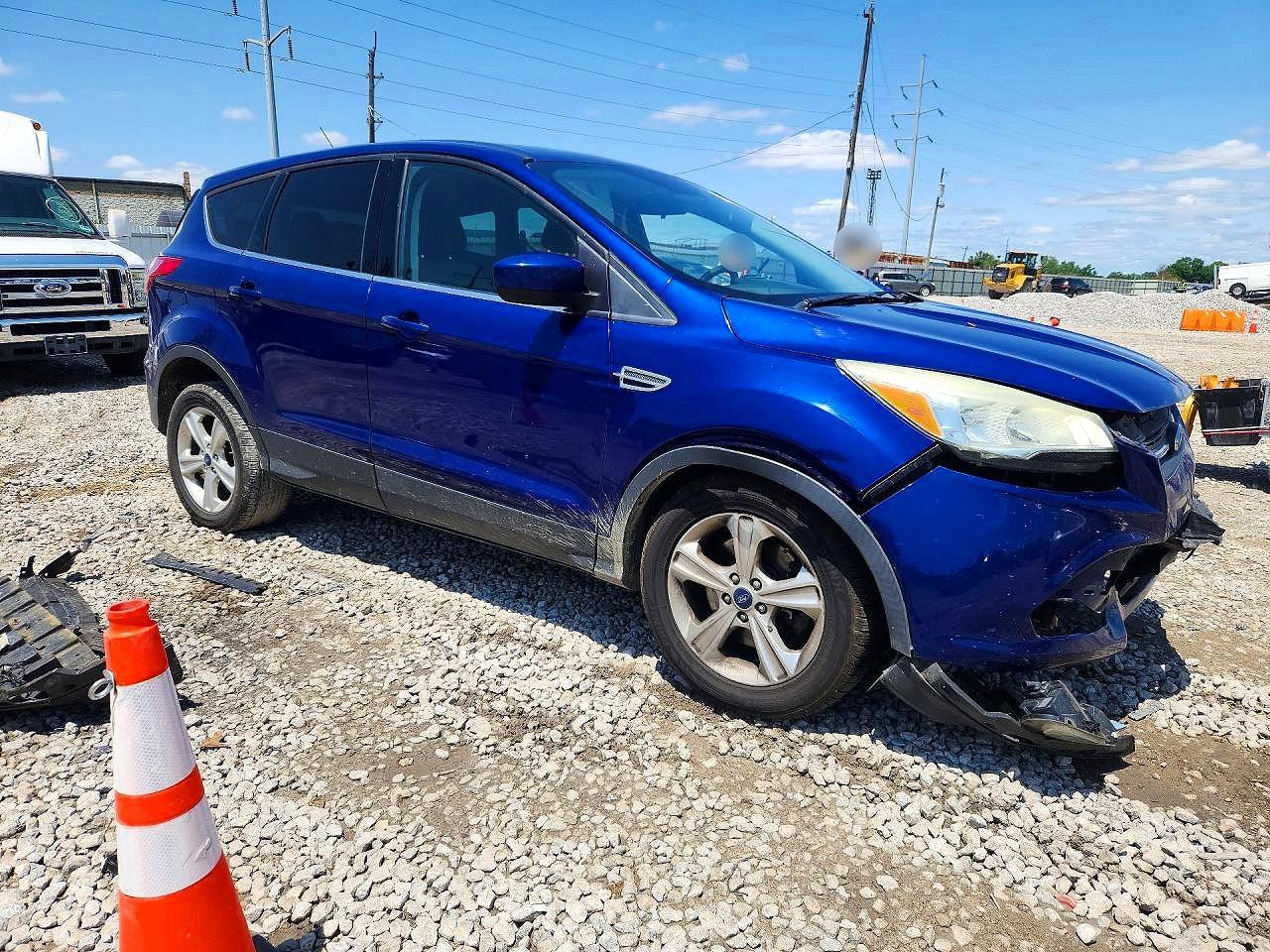 2015 Ford Escape Se Blue vin: 1FMCU9G90FUA10079