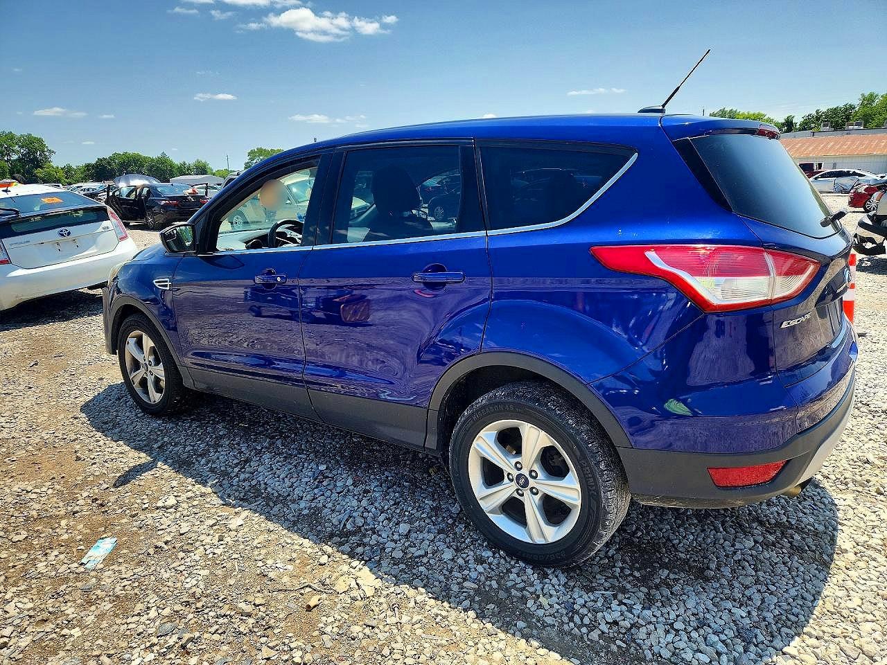 2015 Ford Escape Se Blue vin: 1FMCU9G90FUA10079