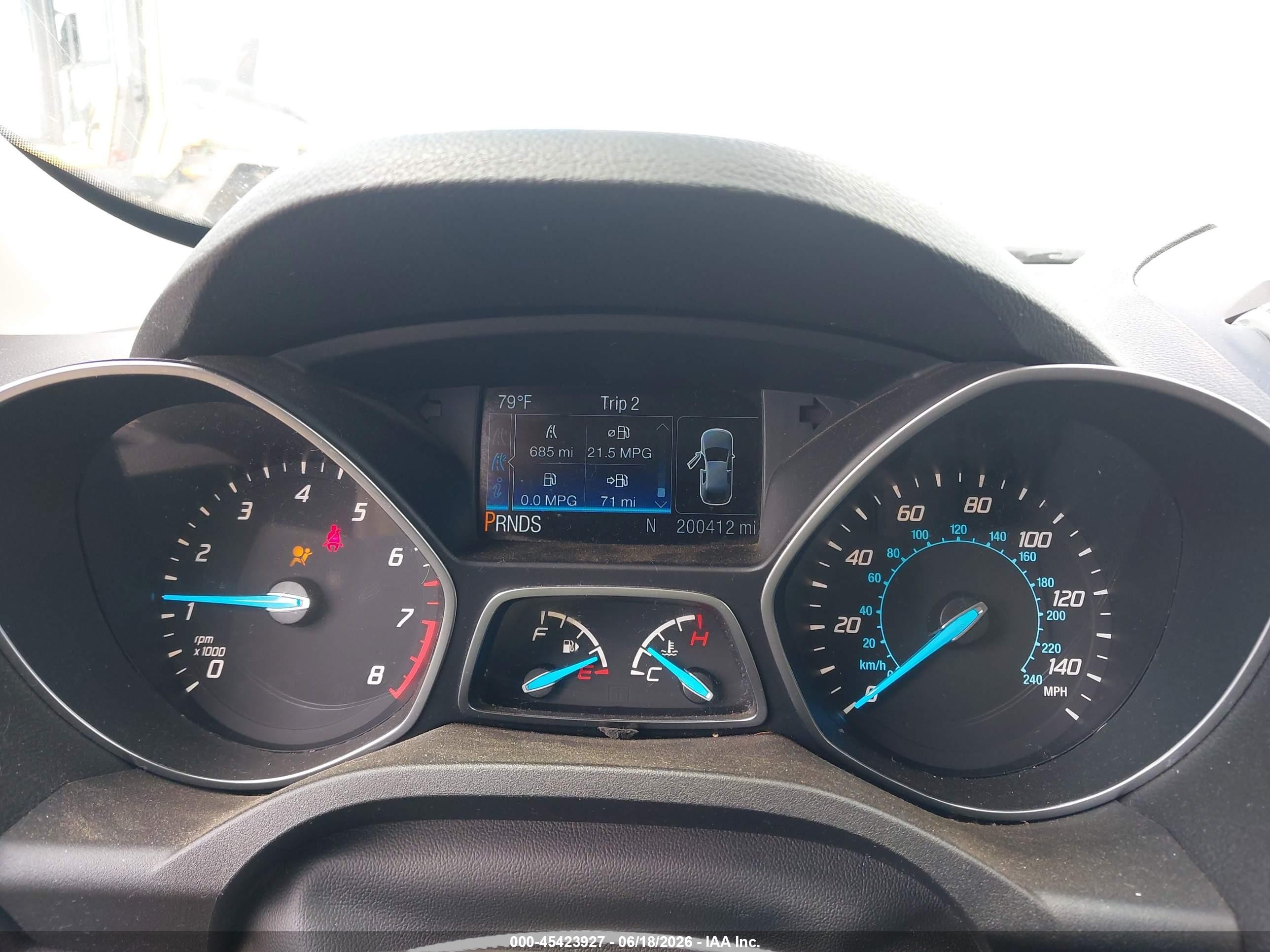 2015 Ford Escape Se Black vin: 1FMCU9G90FUA61789