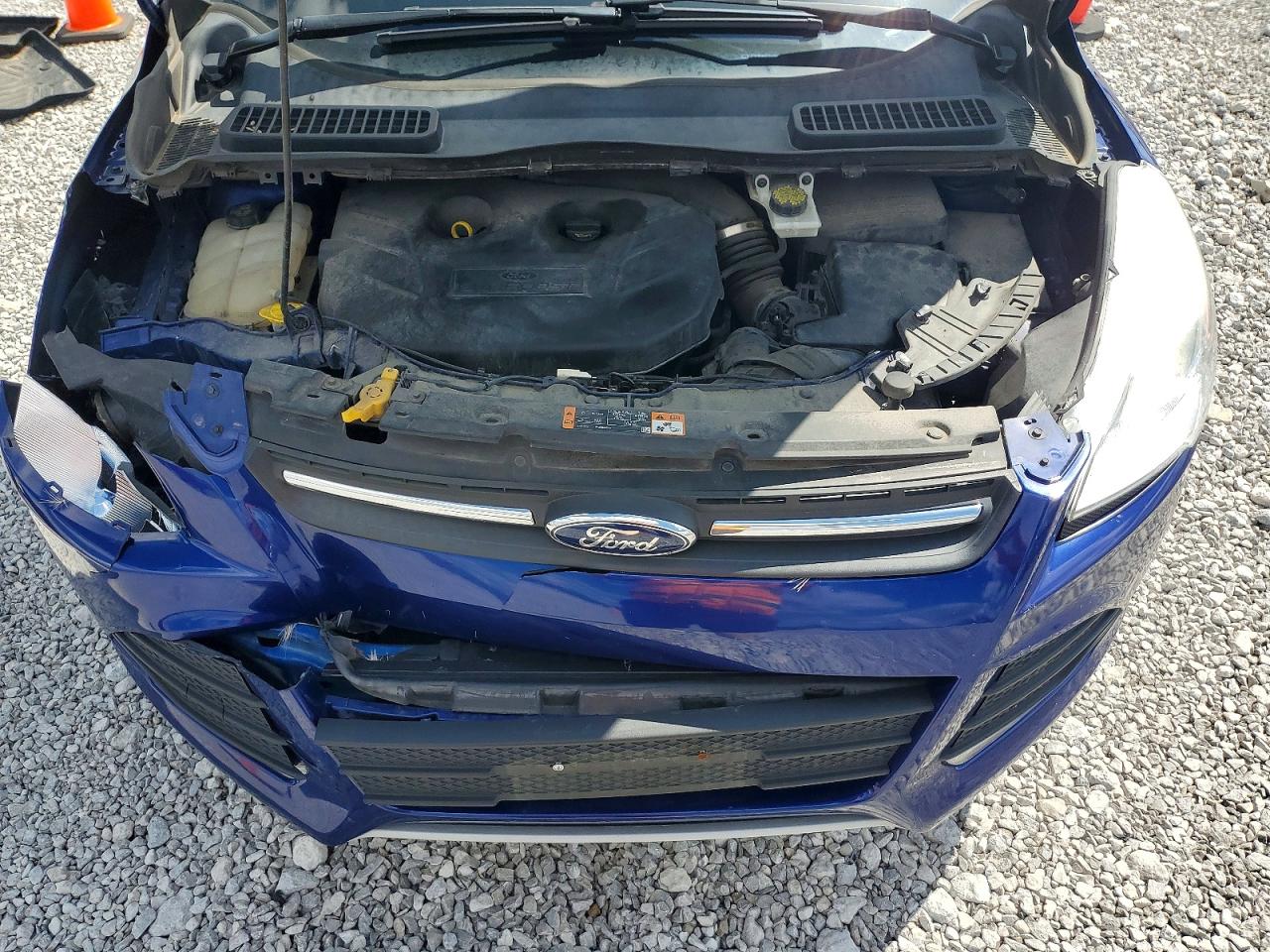 2015 Ford Escape Se Blue vin: 1FMCU9G90FUB13325
