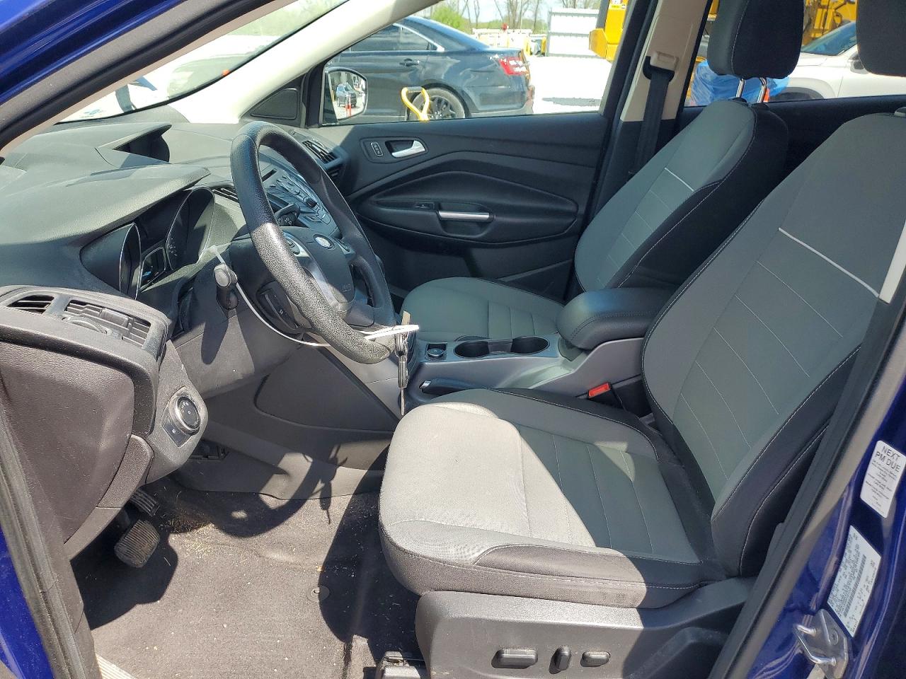 2015 Ford Escape Se Blue vin: 1FMCU9G90FUB13325