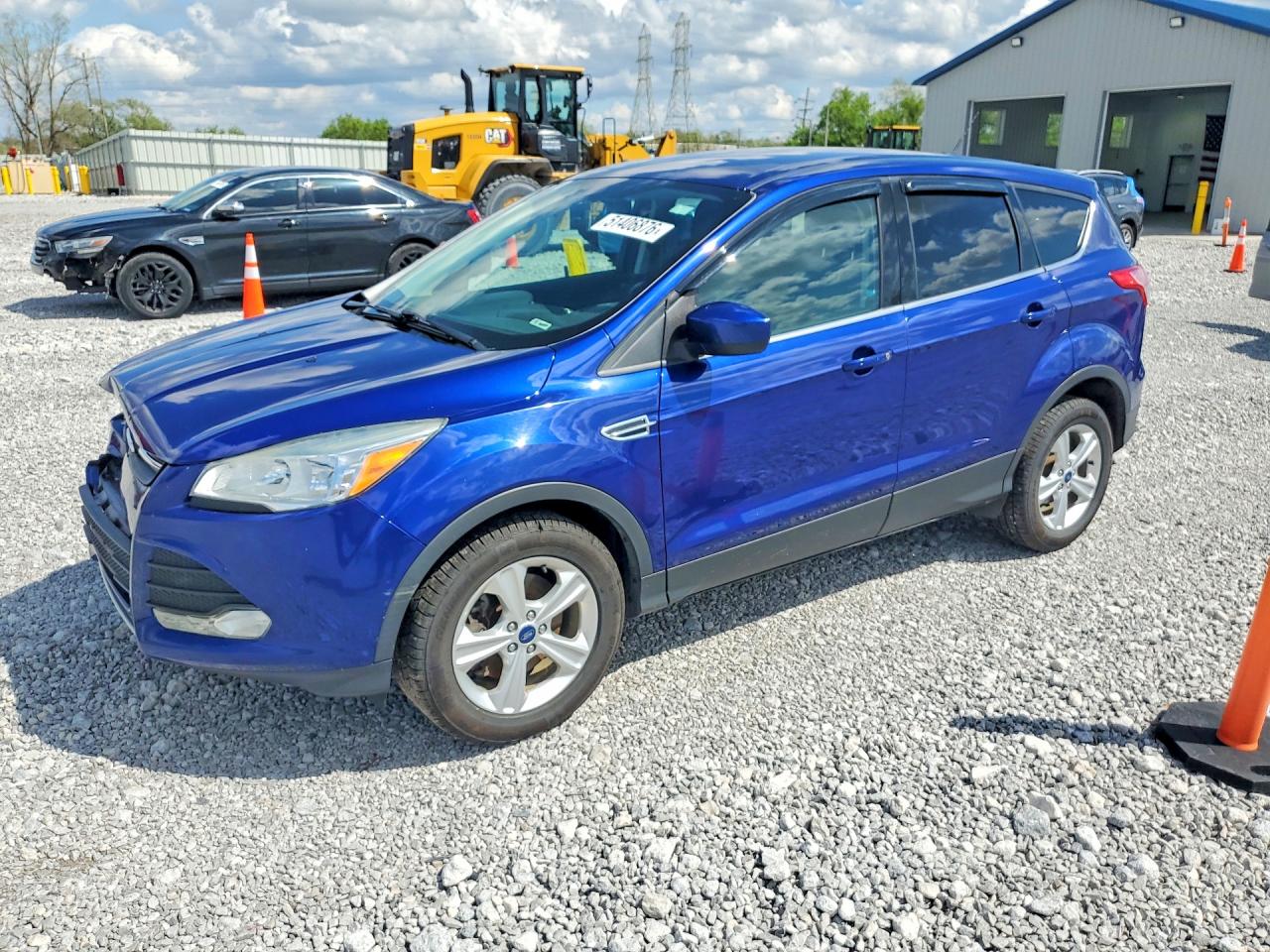 2015 Ford Escape Se Blue vin: 1FMCU9G90FUB13325