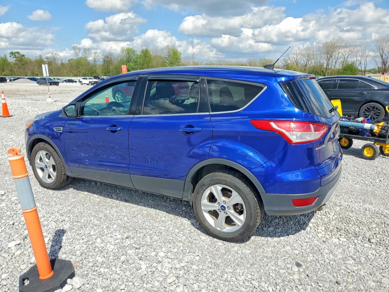 2015 Ford Escape Se Blue vin: 1FMCU9G90FUB13325