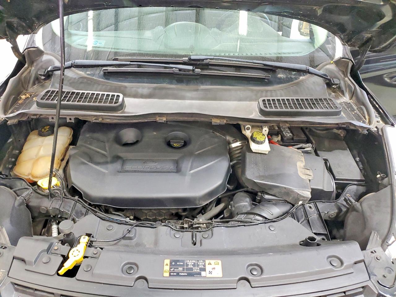 2015 Ford Escape Se Black vin: 1FMCU9G90FUB32442