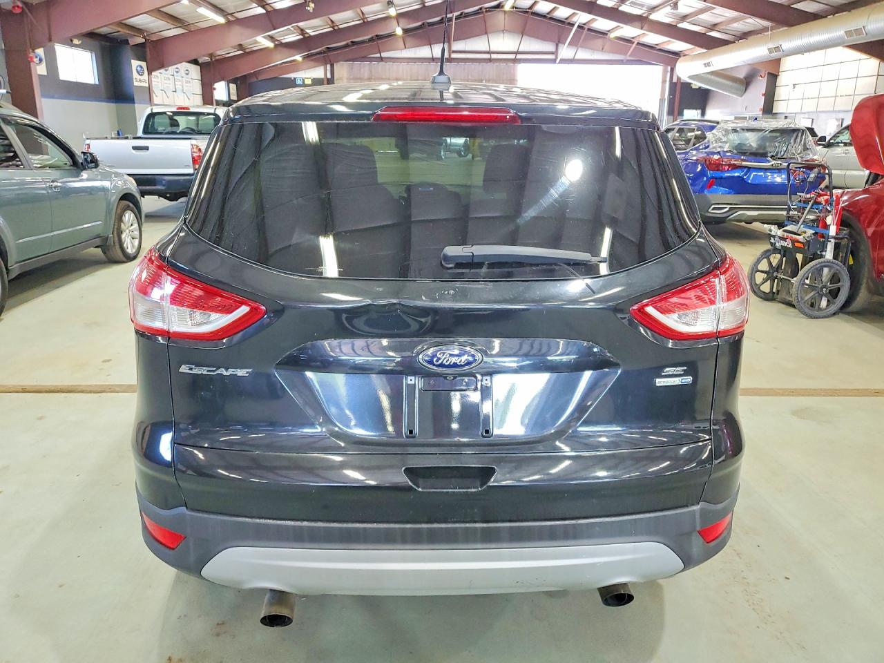 2015 Ford Escape Se Black vin: 1FMCU9G90FUB32442