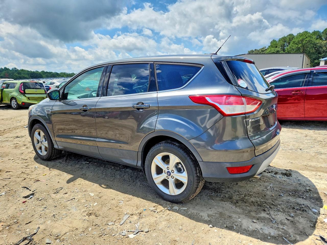 2015 Ford Escape Se Gray vin: 1FMCU9G90FUB55140