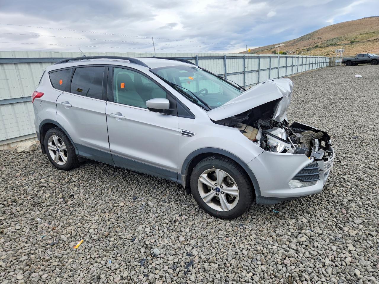 2015 Ford Escape Se Silver vin: 1FMCU9G90FUB96044
