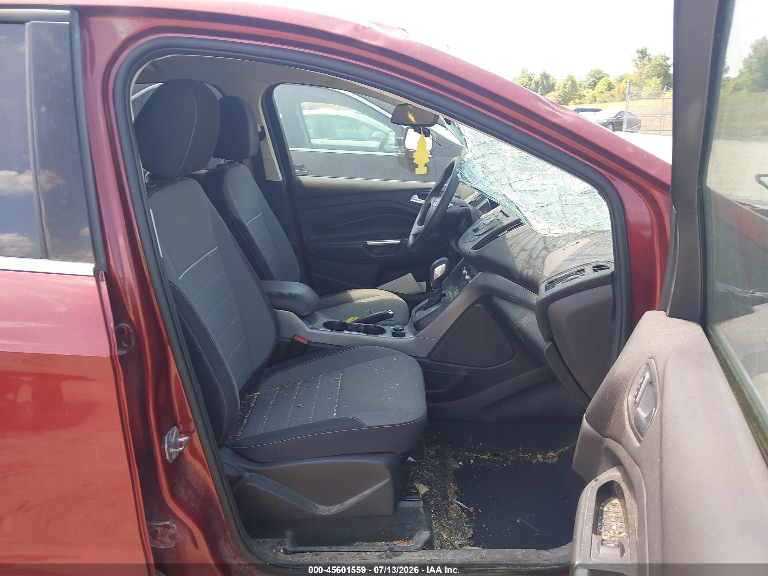 2015 Ford Escape Se Red vin: 1FMCU9G90FUC19323