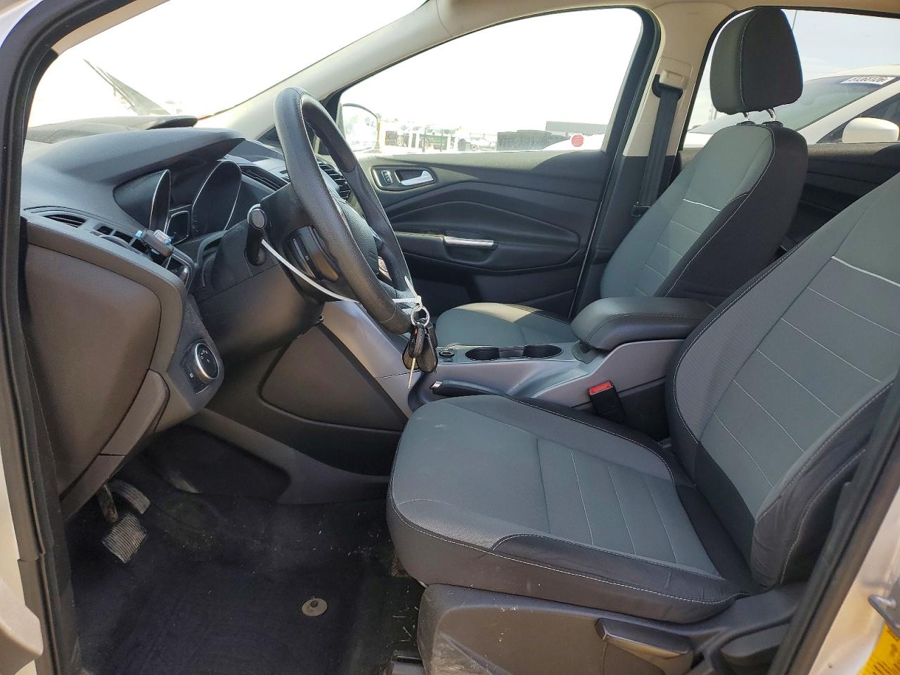 2015 Ford Escape Se Silver vin: 1FMCU9G90FUC68666
