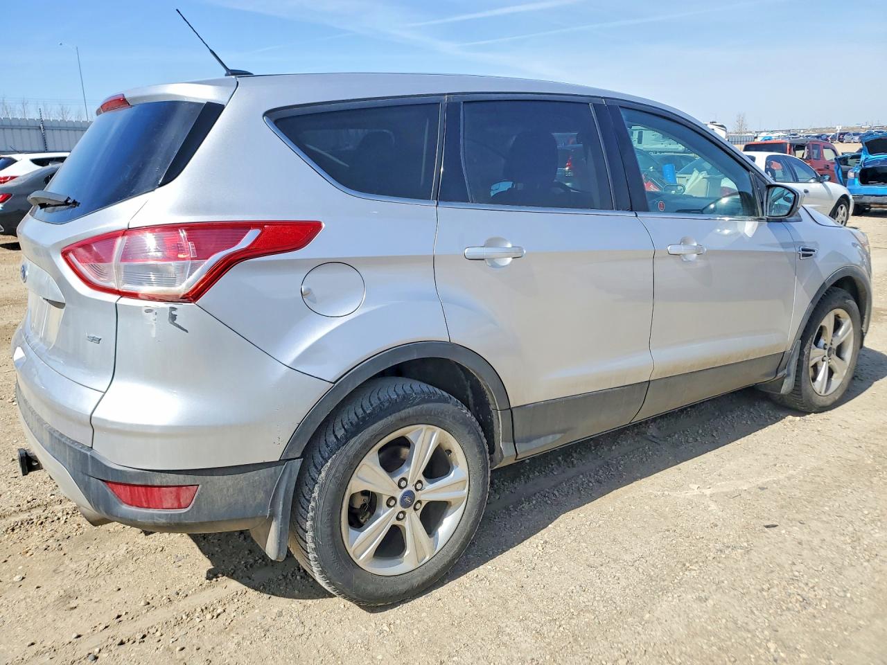 2015 Ford Escape Se Silver vin: 1FMCU9G90FUC68666