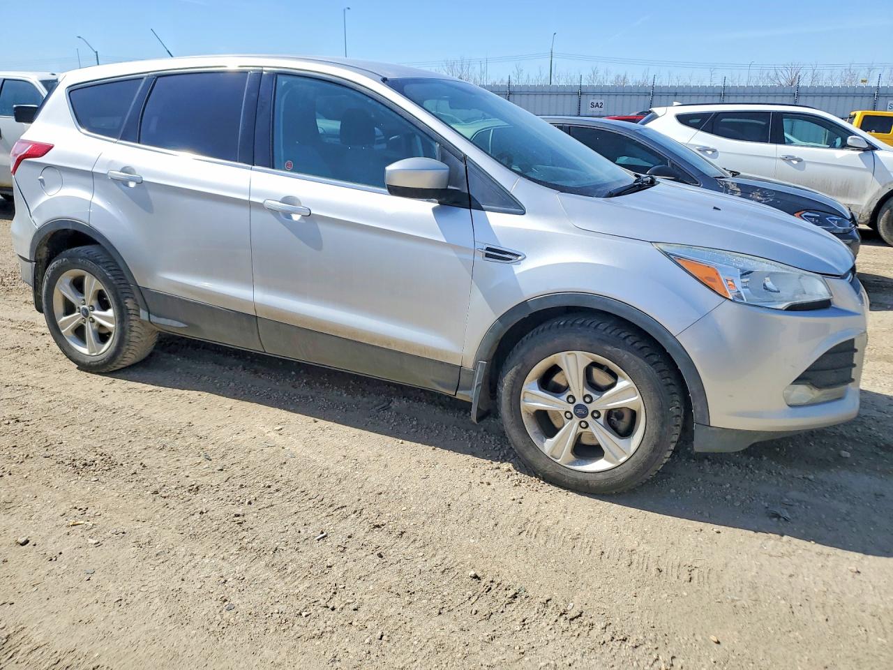 2015 Ford Escape Se Silver vin: 1FMCU9G90FUC68666