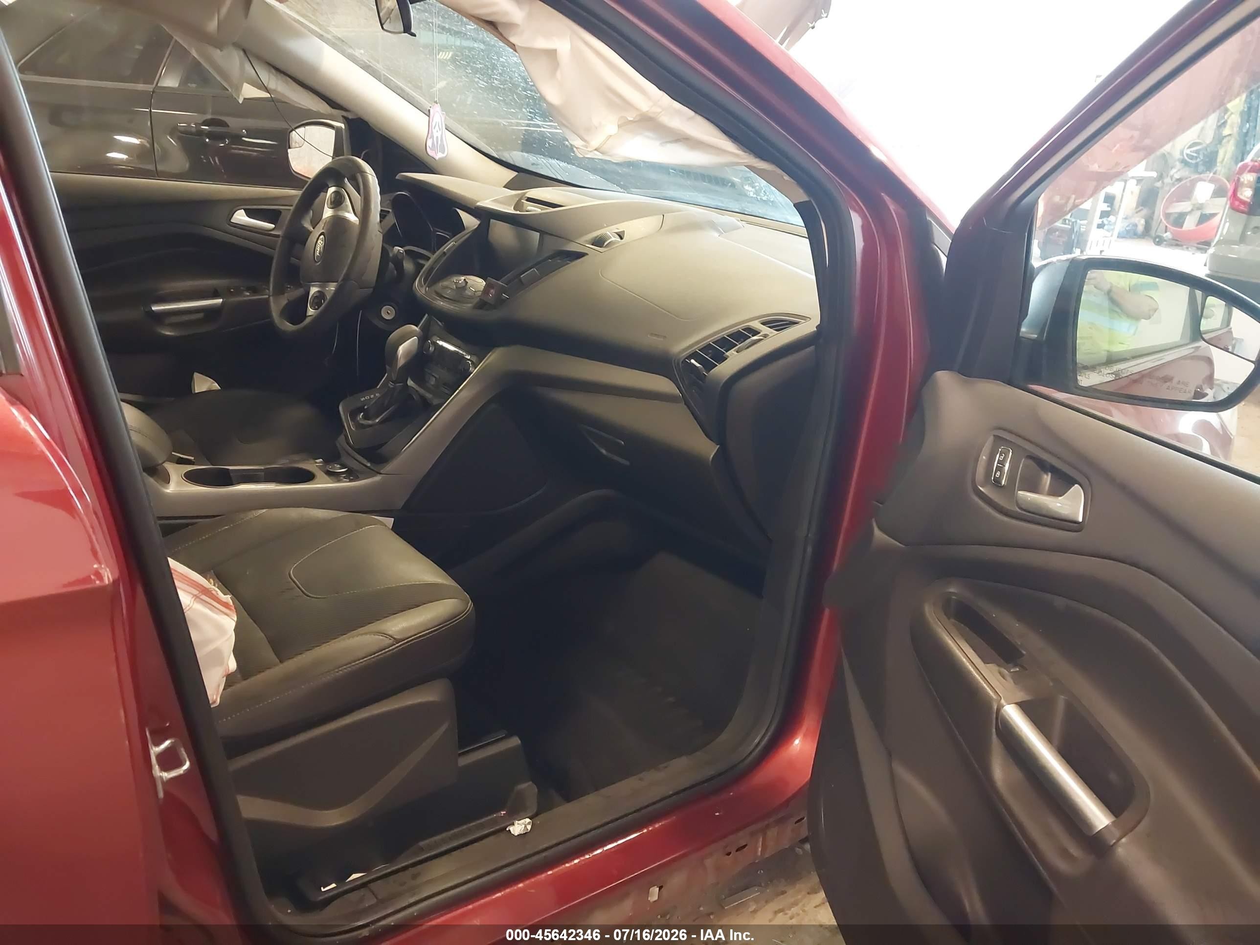 2015 Ford Escape Se Orange vin: 1FMCU9G90FUC70157