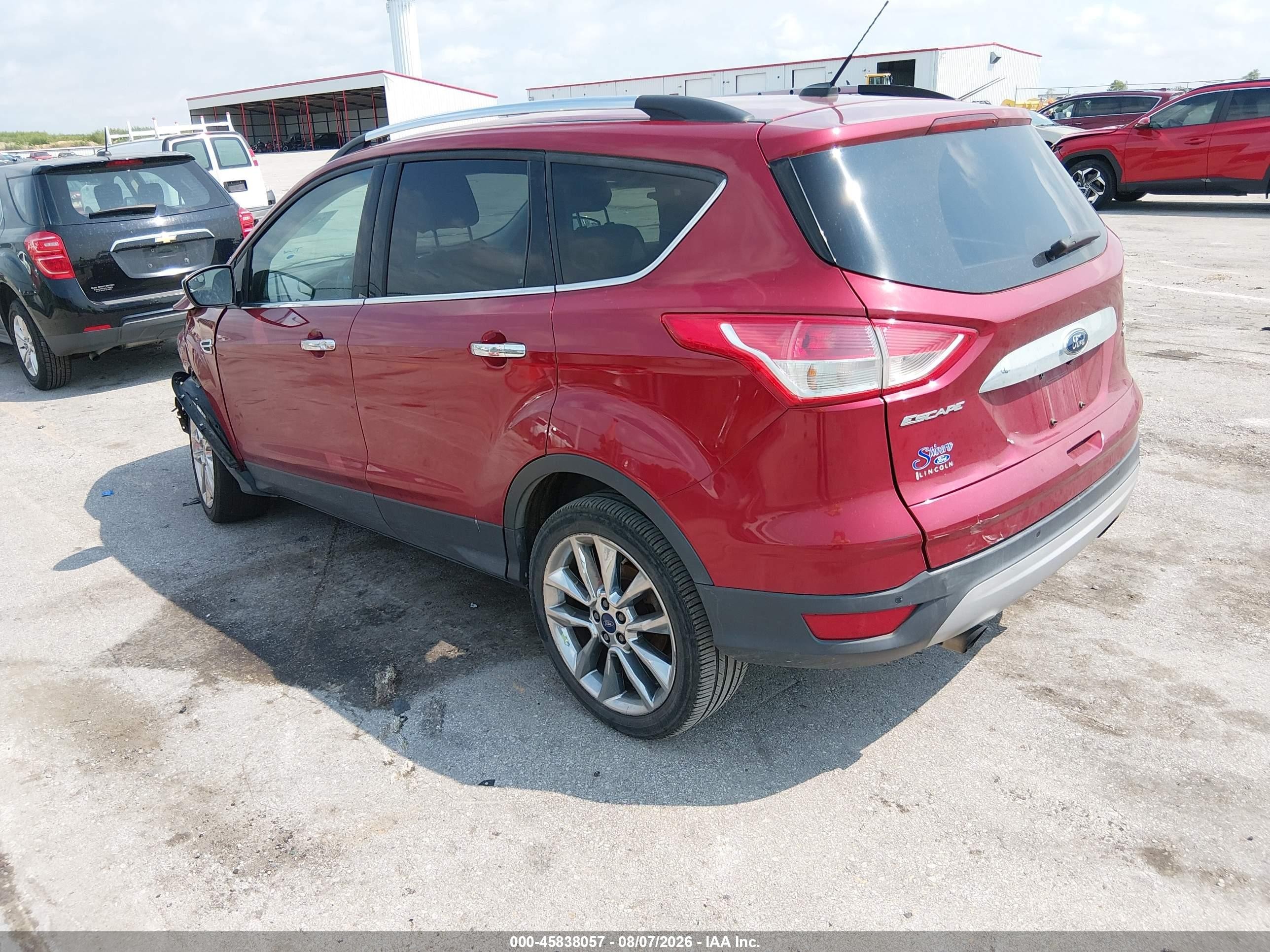 2015 Ford Escape Se Brown vin: 1FMCU9G90FUC79165
