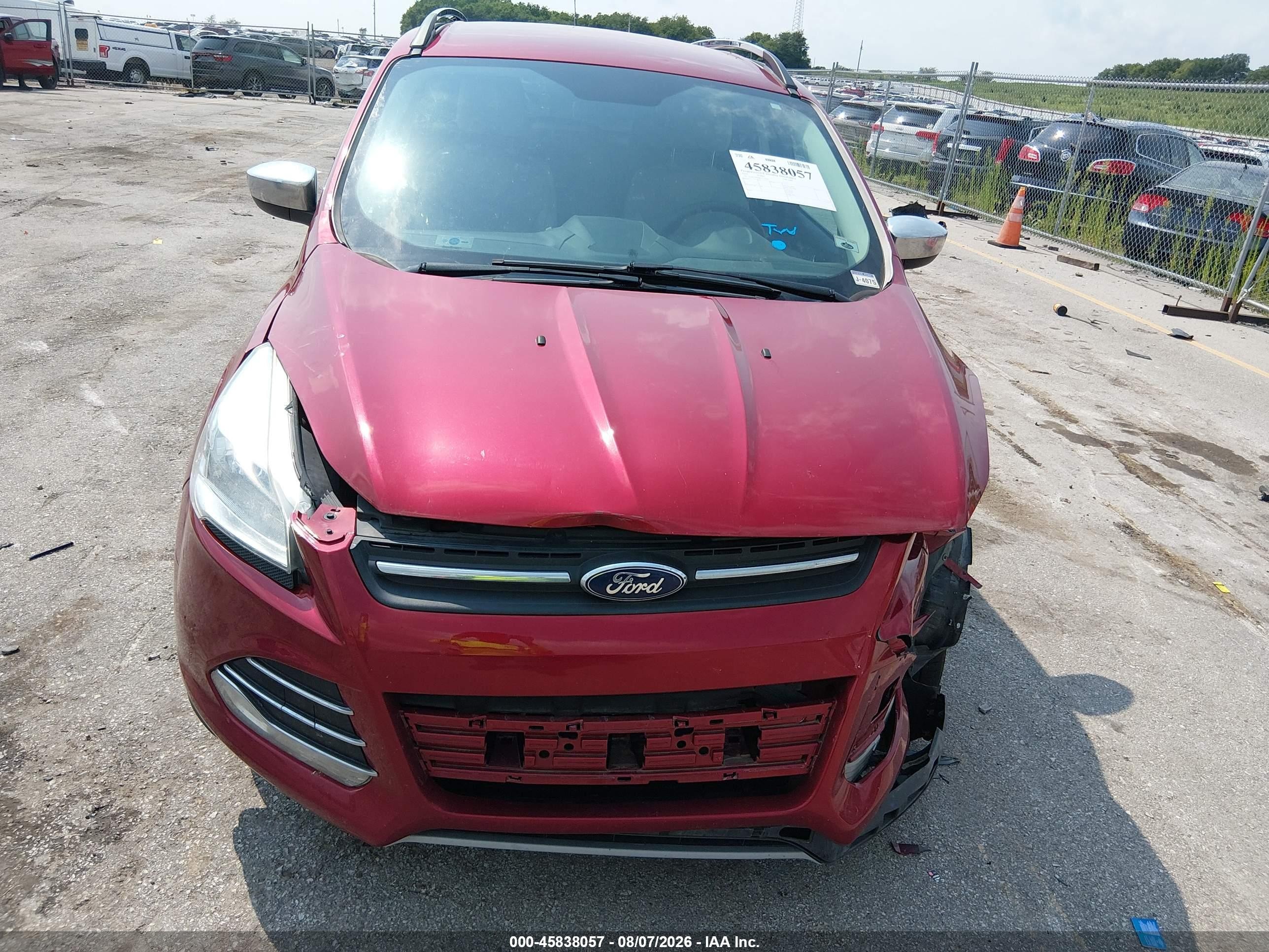 2015 Ford Escape Se Brown vin: 1FMCU9G90FUC79165