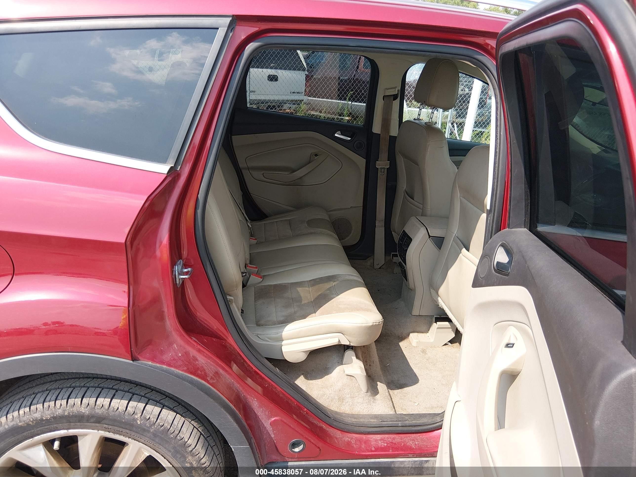 2015 Ford Escape Se Brown vin: 1FMCU9G90FUC79165