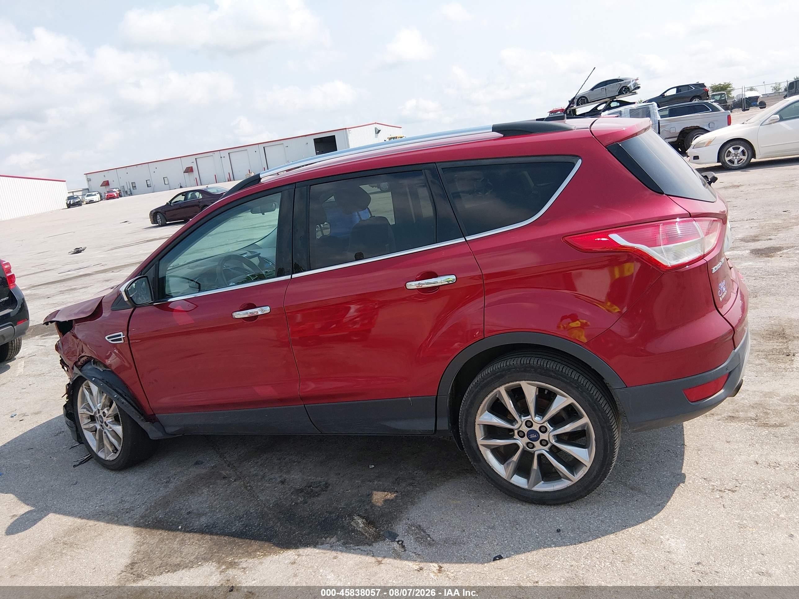 2015 Ford Escape Se Brown vin: 1FMCU9G90FUC79165