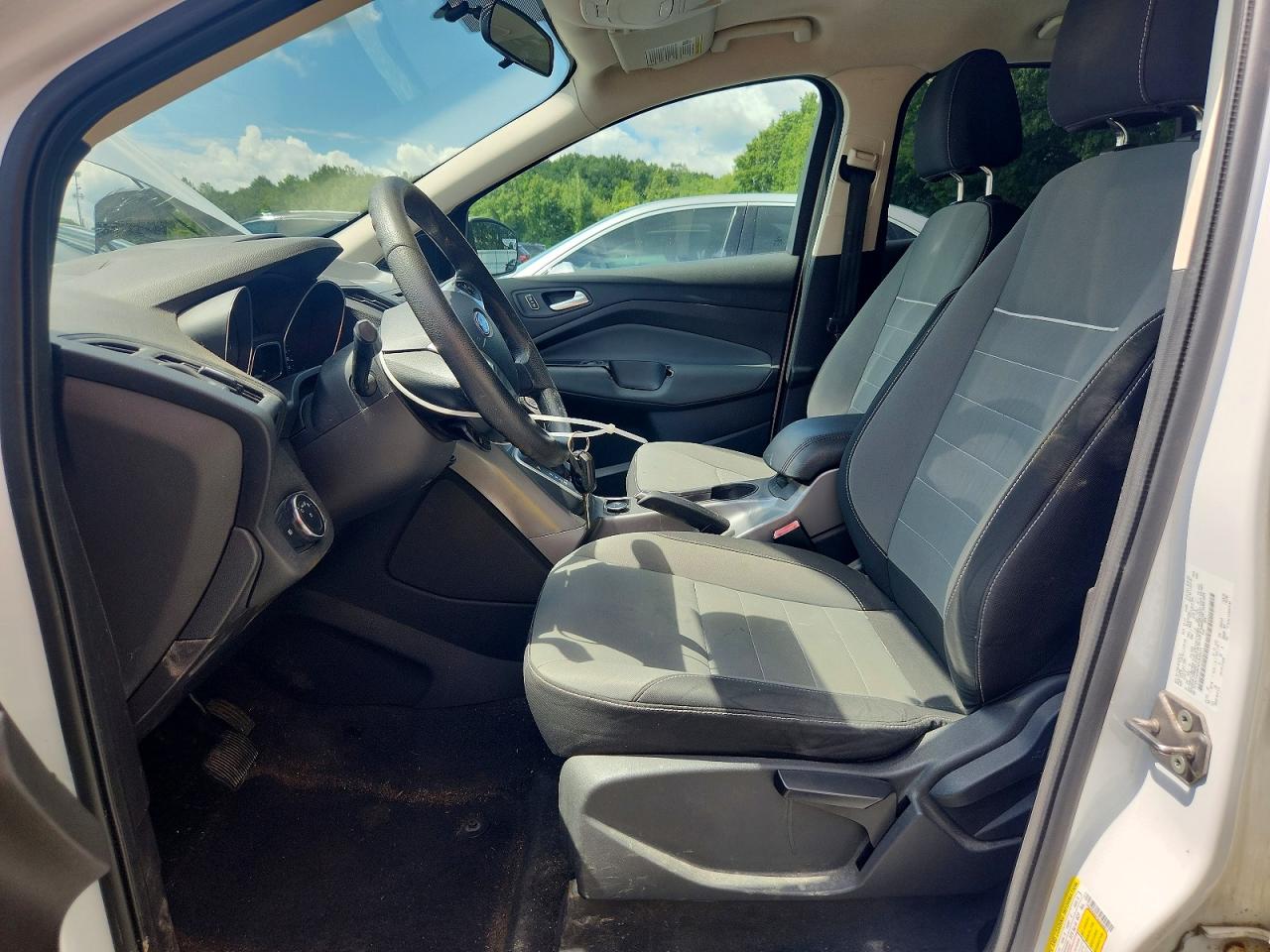 2013 Ford Escape Se White vin: 1FMCU9G91DUA56873