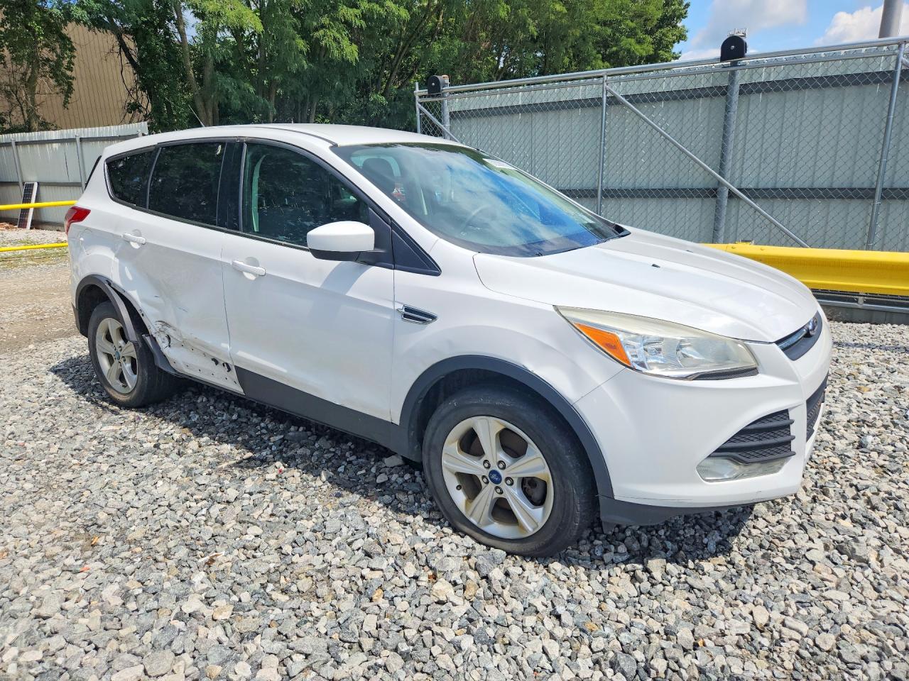 2013 Ford Escape Se White vin: 1FMCU9G91DUA56873