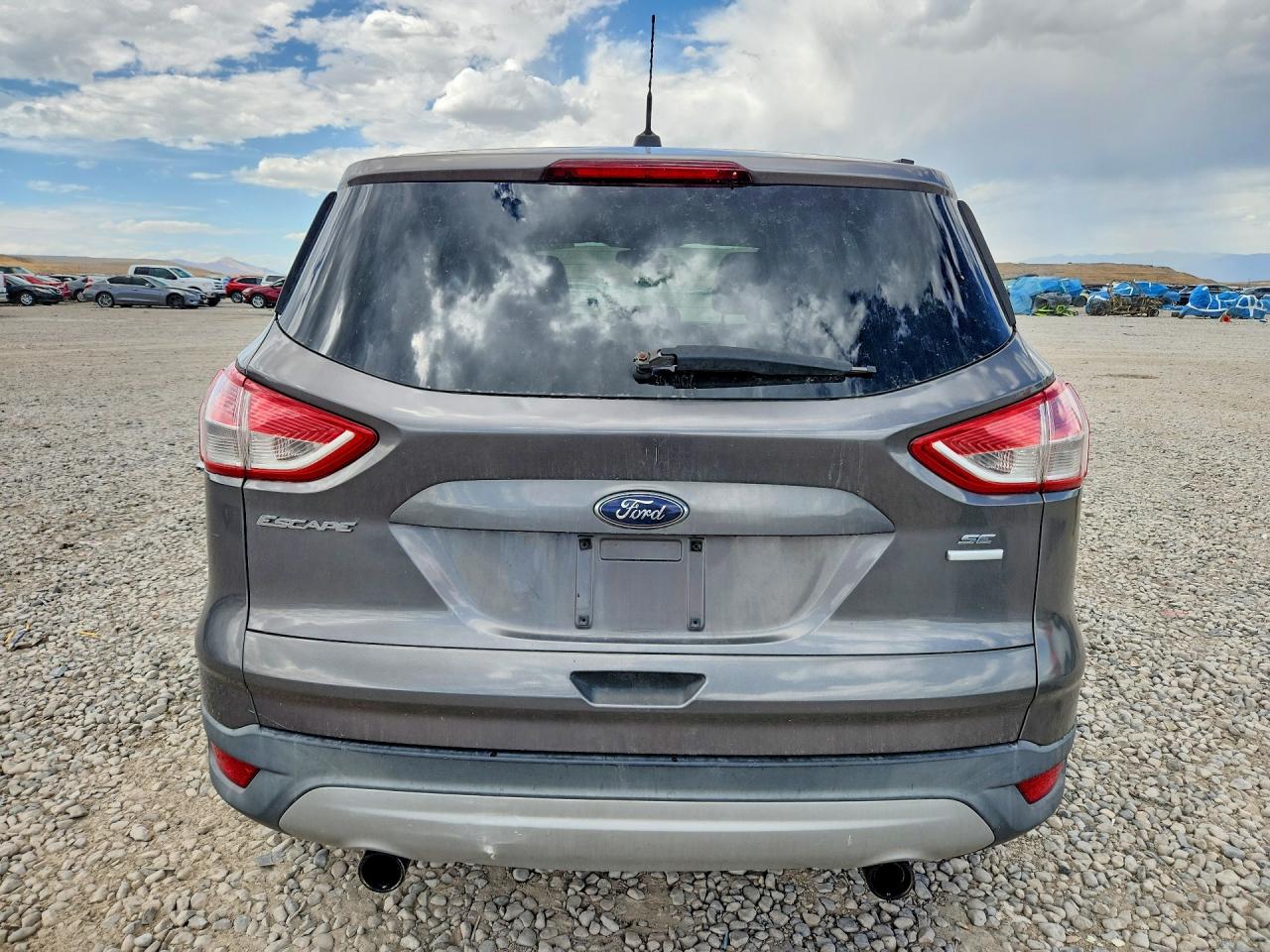 2013 Ford Escape Se Gray vin: 1FMCU9G91DUB02637