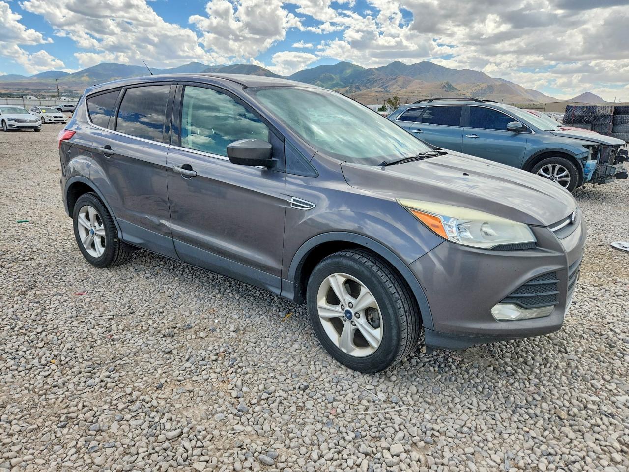 2013 Ford Escape Se Gray vin: 1FMCU9G91DUB02637