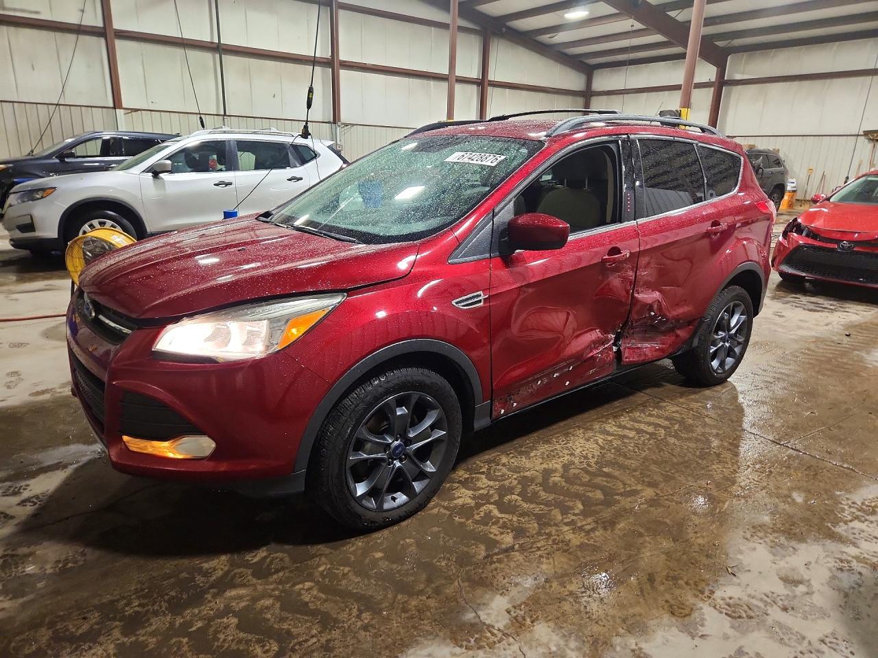 2013 Ford Escape Se Red vin: 1FMCU9G91DUB43074